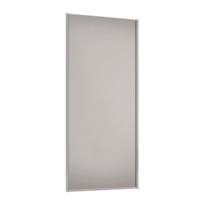 Spacepro Sliding Wardrobes Full Length Matt Cashmere Frame Single Panel Door, (H) 2220mm X (W) 610mm