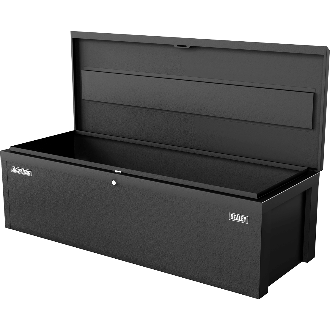 14.17" H x 47.24" W x 17.72" D Steel Storage Chest gray