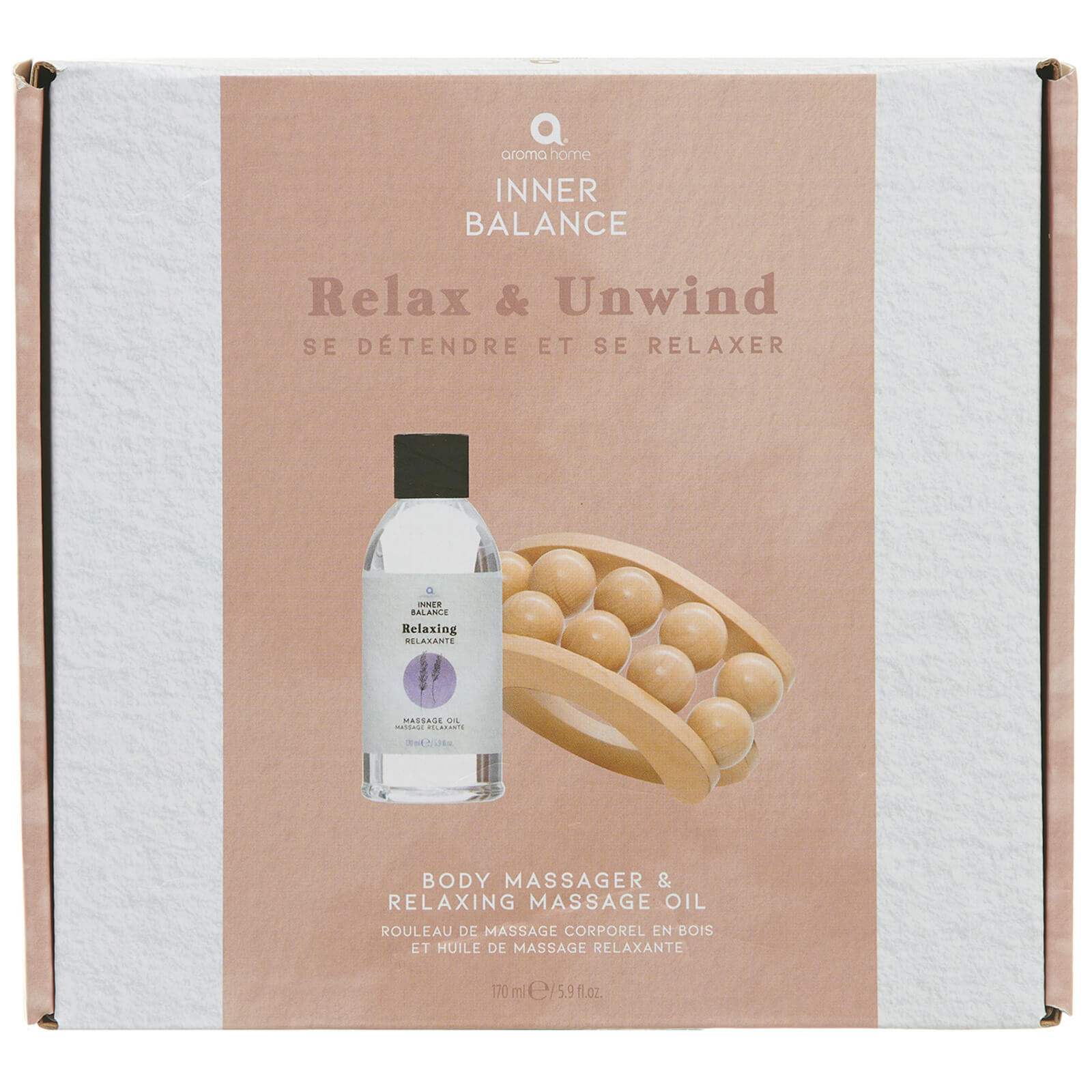 Aroma Home Relax & Unwind Body Massage Gift Set
