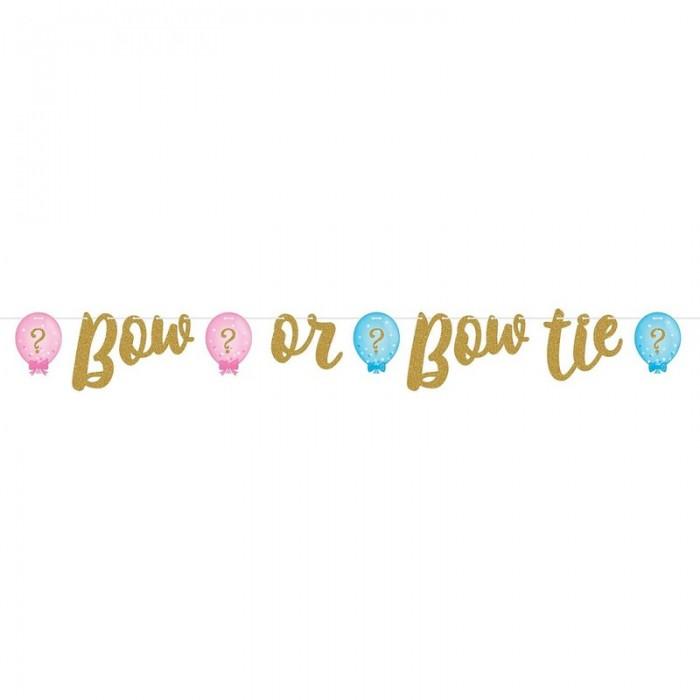 Balloons Gender Reveal Banner