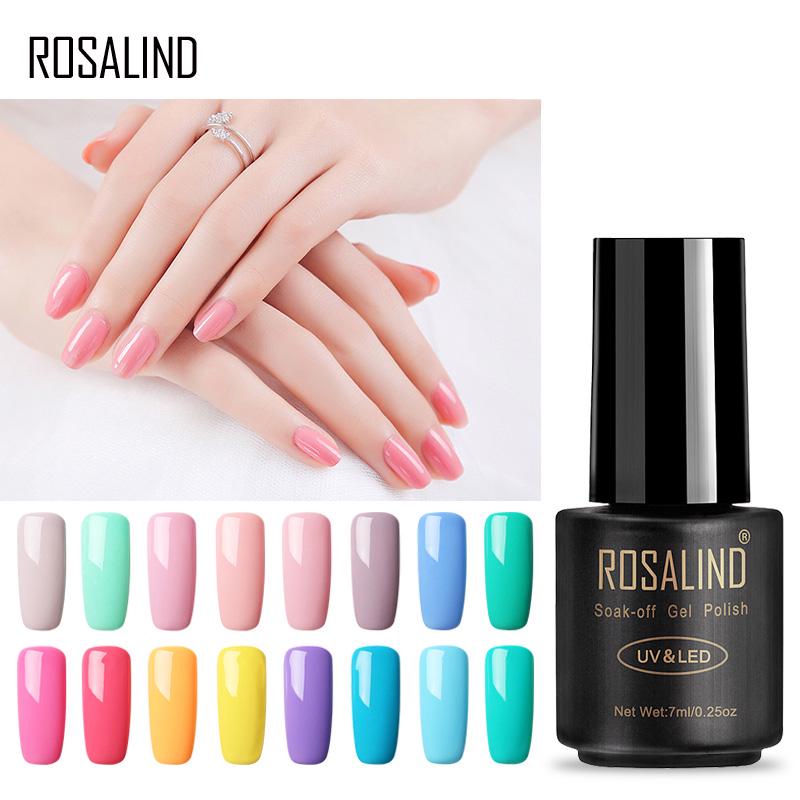  7ml Nagelgel Lack 58 Bunte Einweichen Uv Led Semi Permanent Gel Lacke Farbe Gel