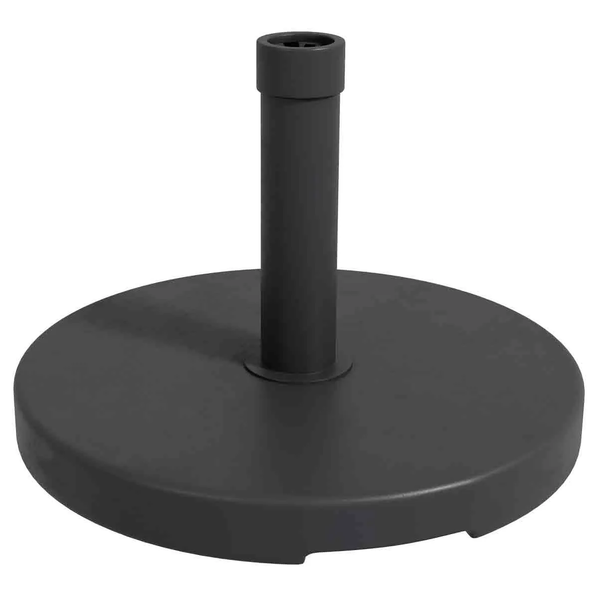 Outsunny 15kg Heavy Duty Concrete Umbrella Parasol Base for Outdoor Patio Umbrella Black