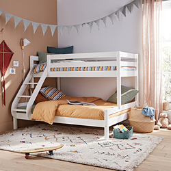 La Redoute Collection Meeting Triple Sleeper Pine Bunk Bed by La Redoute