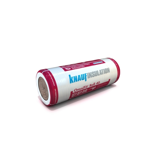 Knauf Insulation Omnifit Loft Insulation Roll 100 X 1200mm X 6.80M (8.16M2)
