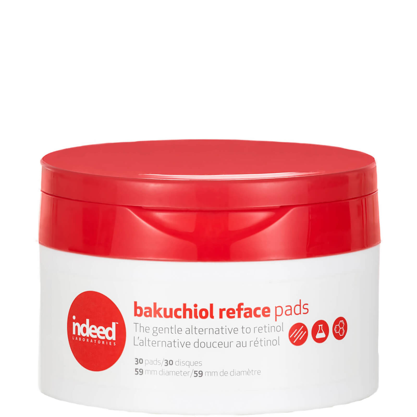 Indeed Laboratories - Bakuchiol Reface Pads - Hautpflege-Pads - Transparent