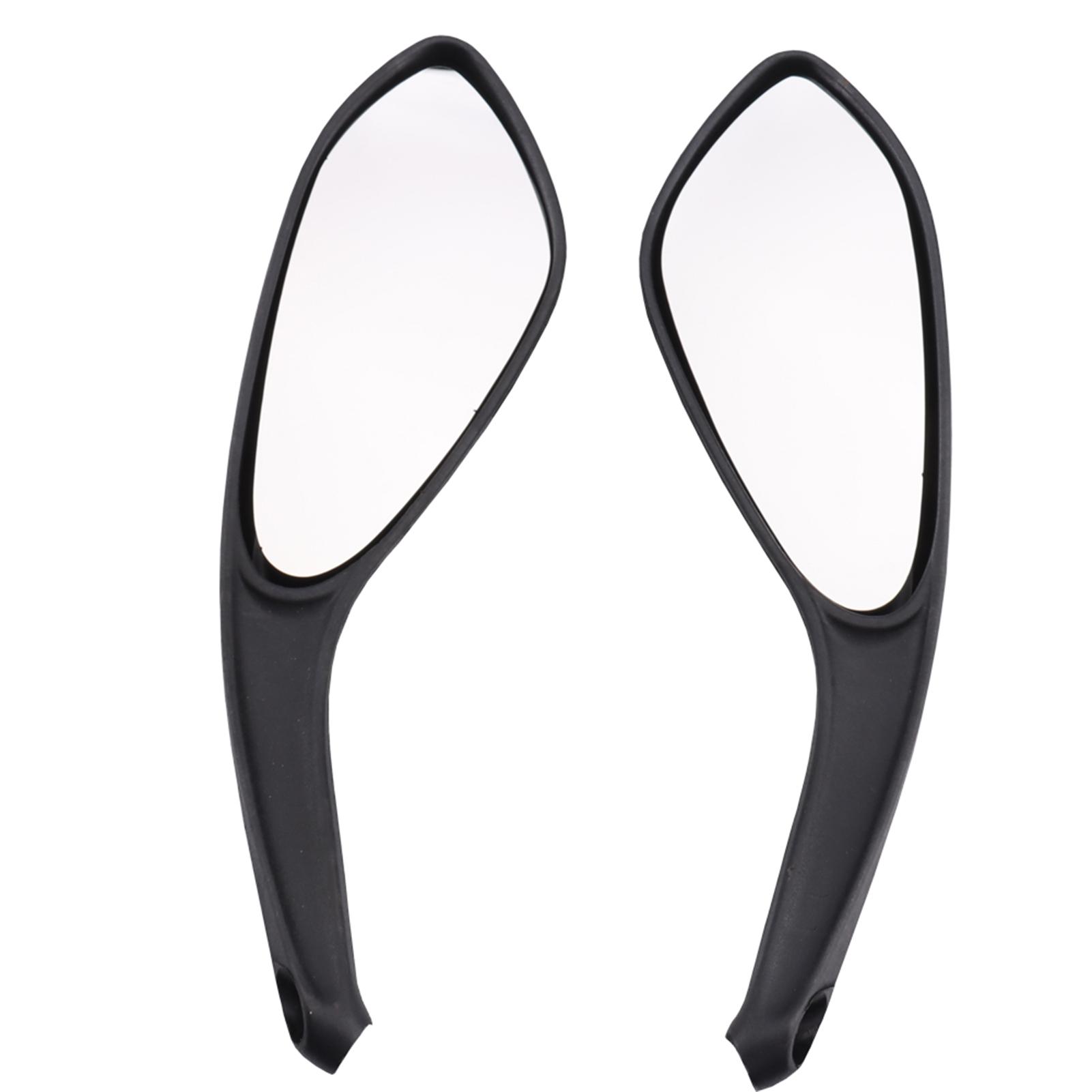 TOMTOP JMS Motorcycle Rear View Mirrors Replacement for DUCATI Monster 696 795 796 1100 black