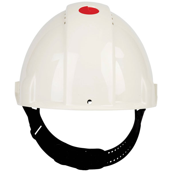 3M Peltor Uvicator G3000 White Safety Helmet, Ventilated