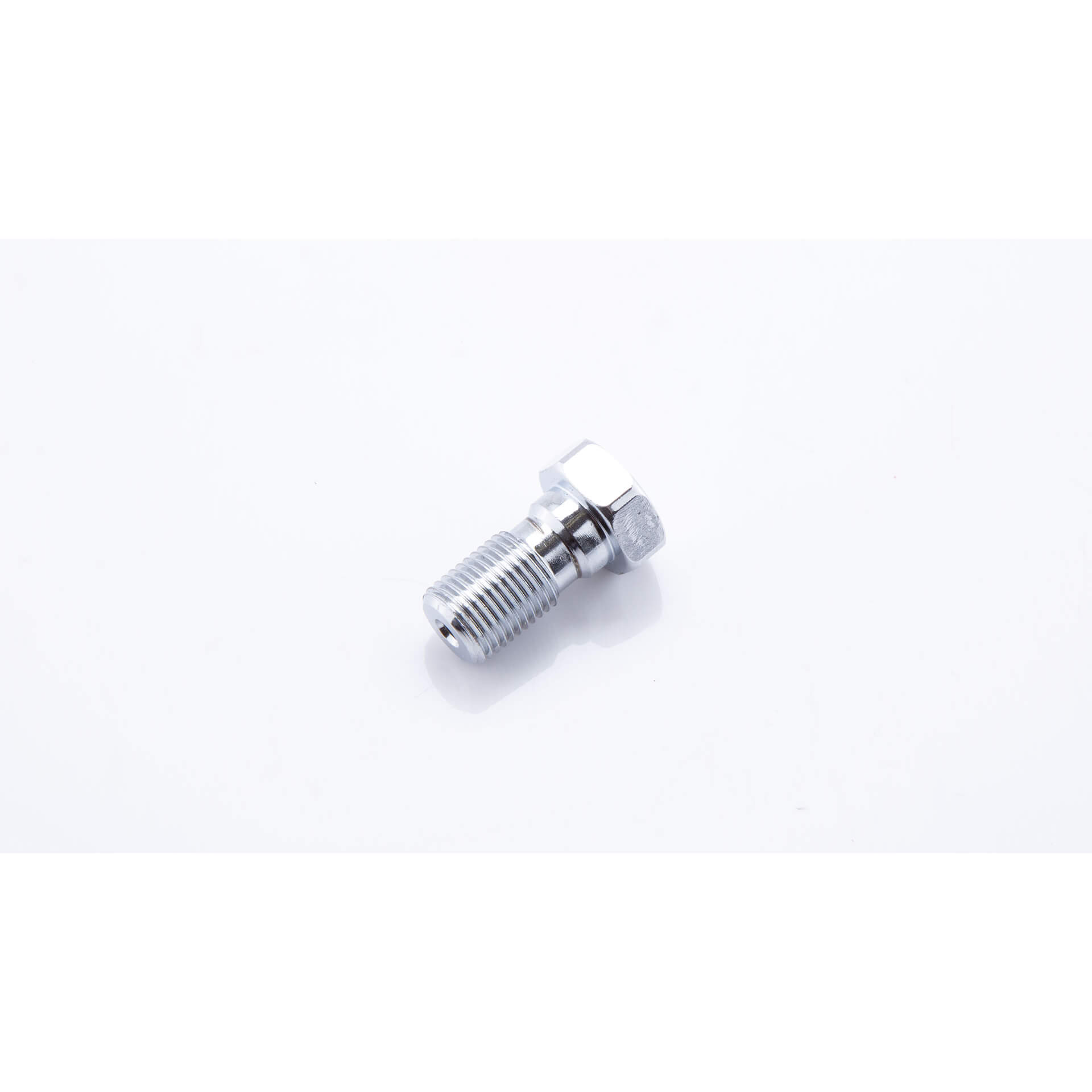 LSL Aluminium banjo bolt M10x1.00, chrome-plated, silver, silver
