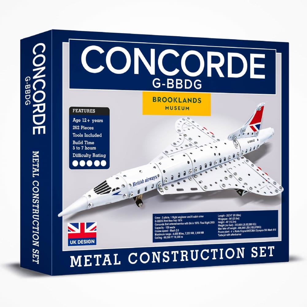 DEXC Coach House Partners Concorde Model Construction Set