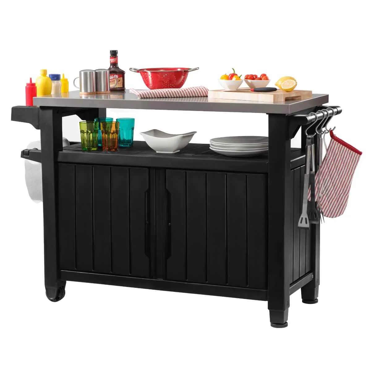 Unity Bbq Table Storage Double