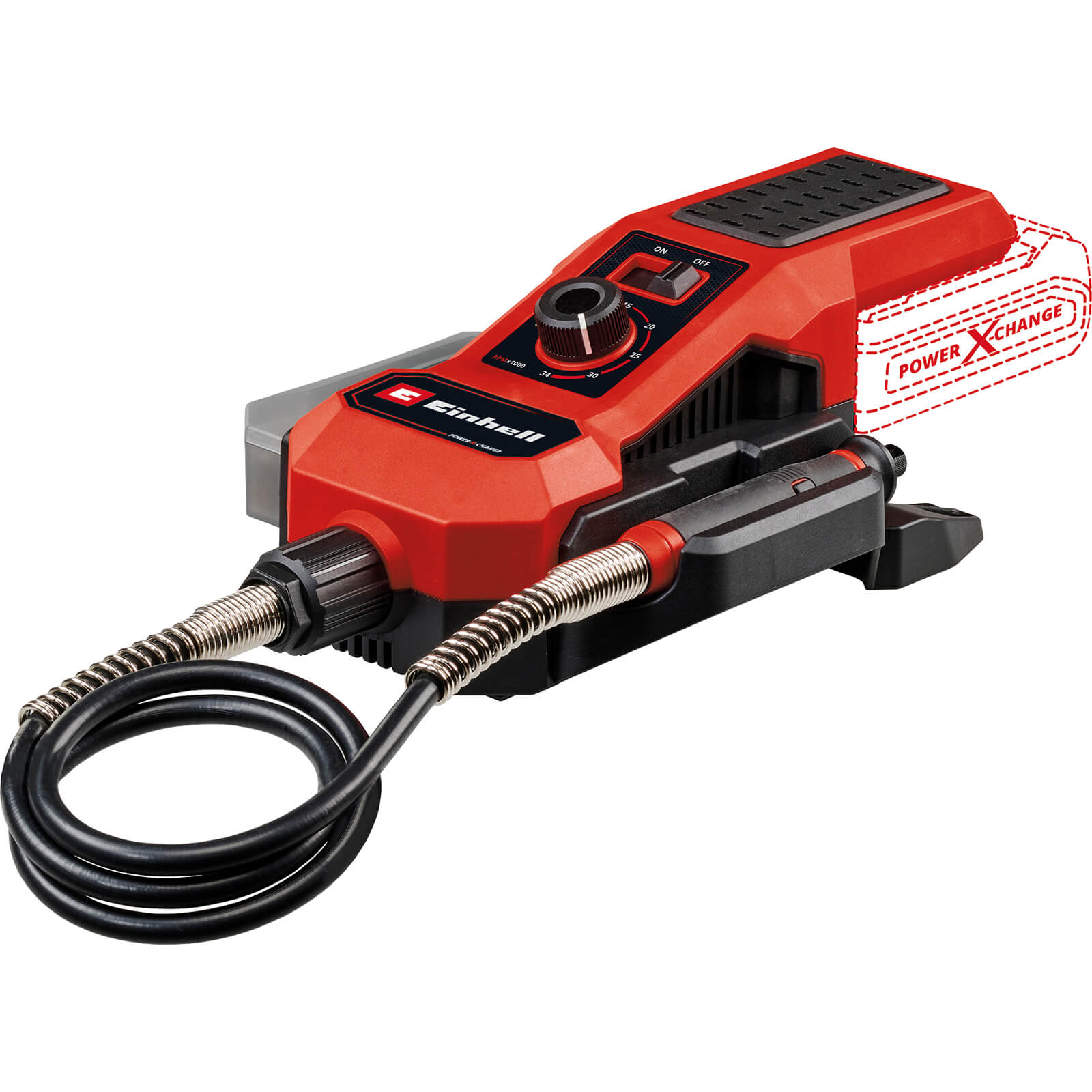 Einhell Cordless Precision Rotary Tool 18V Power X-Change With 55Pcs Accessory Kit Te-Mt 18/34 - Body Only