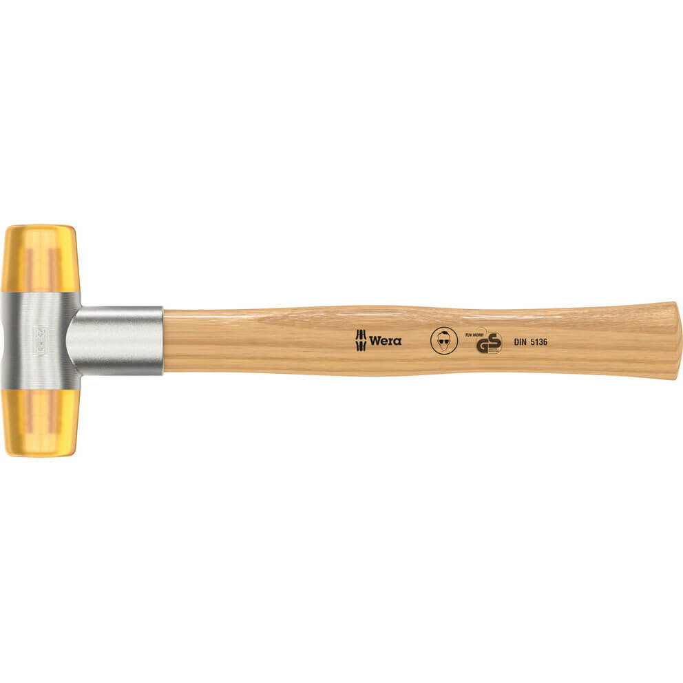 Wera 100 Soft Faced Cellidor Head Hammer 32mm