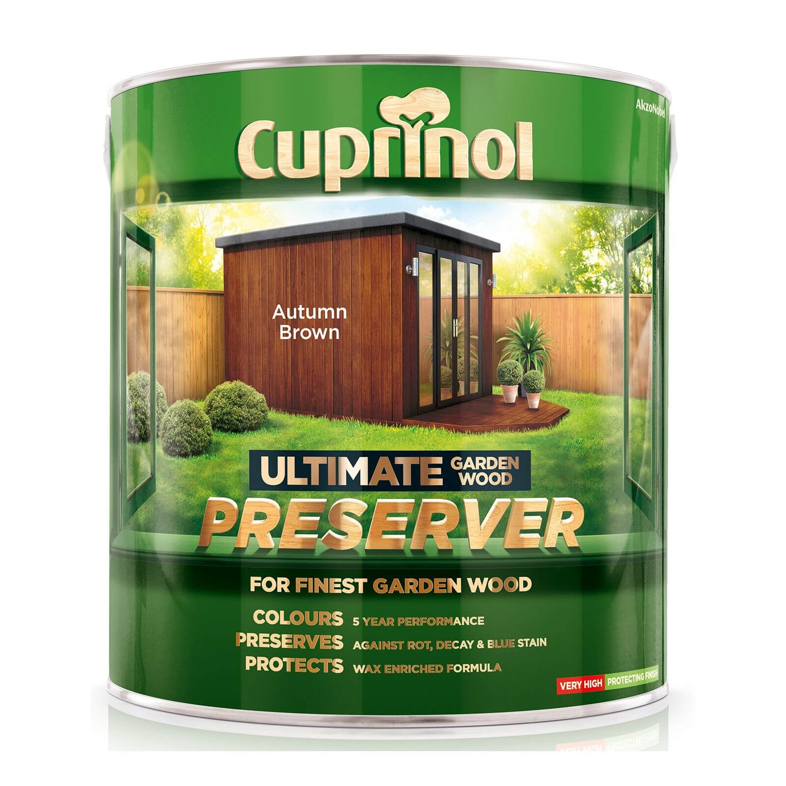 Cuprinol Ultimate Preserver - Autumn Brown - 4L