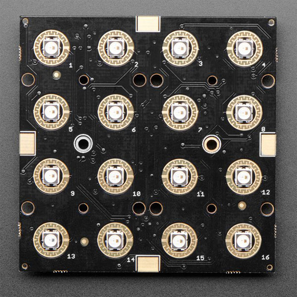 Adafruit 3954 Neo Trellis RGB Driver PCB for 4x4 Keypad