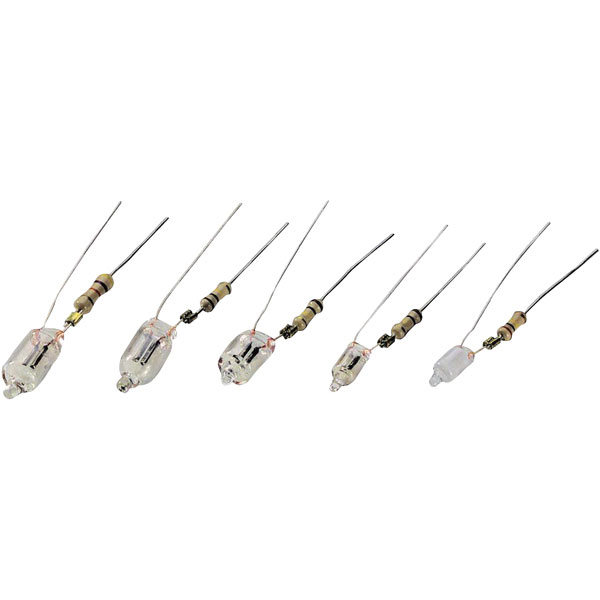 Barthelme 000823R0 Coloured Neon Lamps Red 0.25W