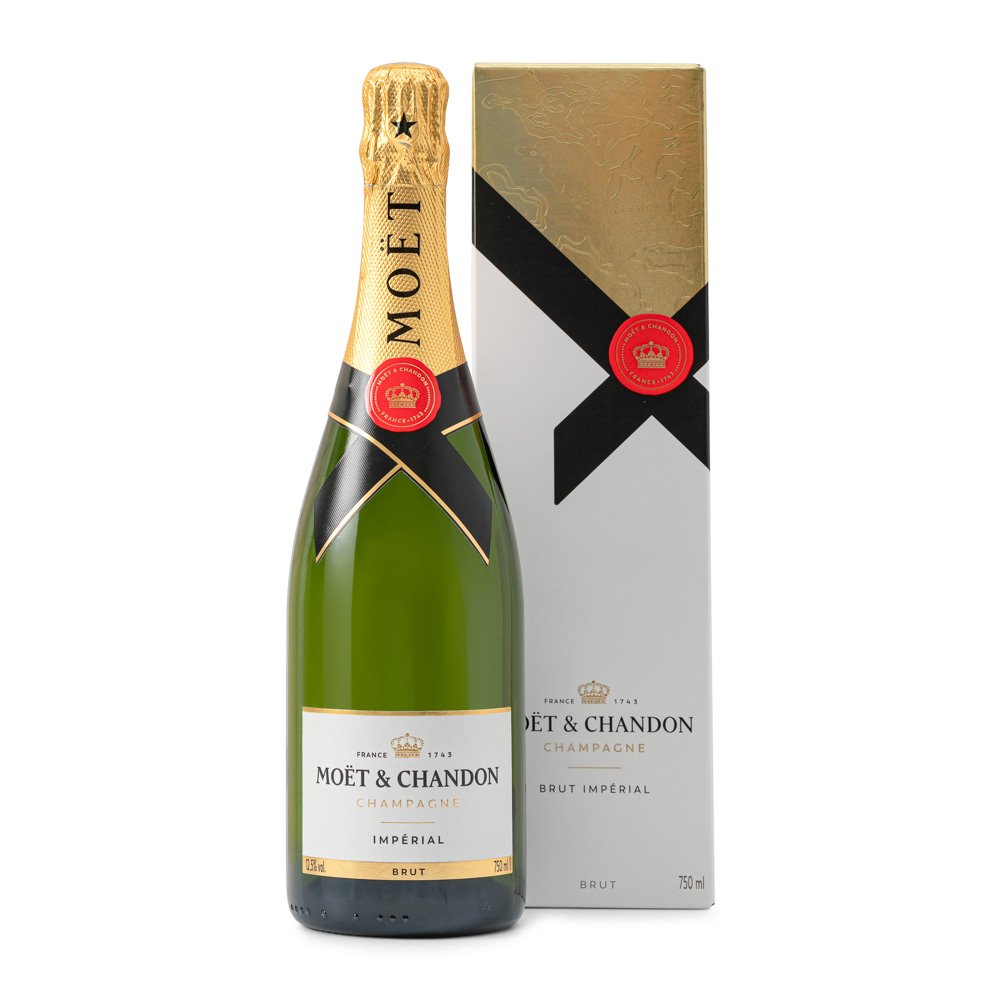 Moët & Chandon Moet et Chandon & Brut Imperial with Presentation BoxNo Box / Torn La Non Vintage Champagne | ABV 12% 75cl
