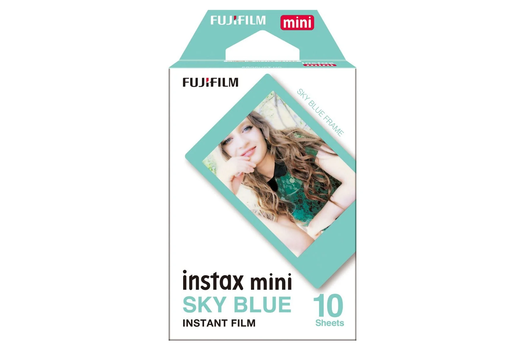 Fujifilm instax mini Film - 10 Shots, Blue, Blue