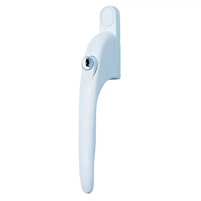 Yale PVCu Window Handle White 230 x 145 mm | P-YWHLCK40N-WH