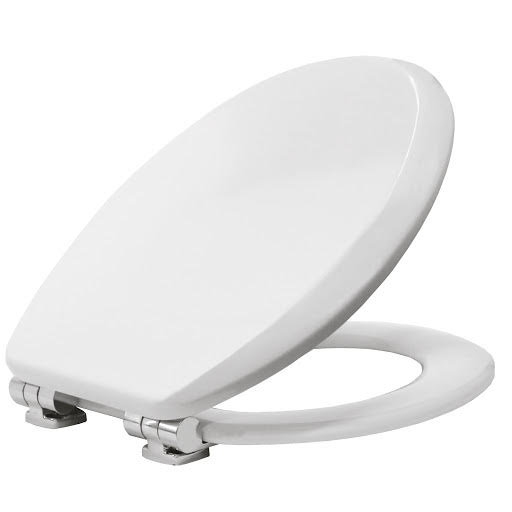 Bemis Toilet Seats Bemis 4403 Silentium STA-Tite Soft Close Round Toilet Seat