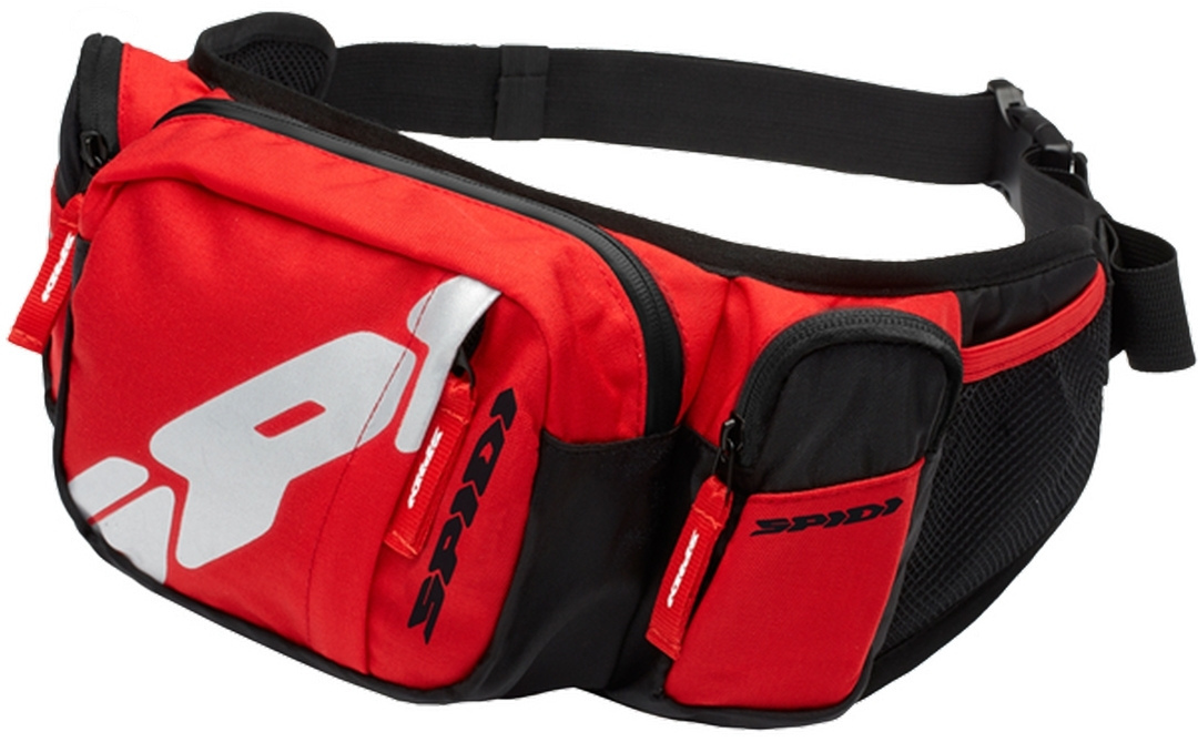 Spidi 3.0 Pouch, white-red, Size 0-5l, white-red, Size 0-5l