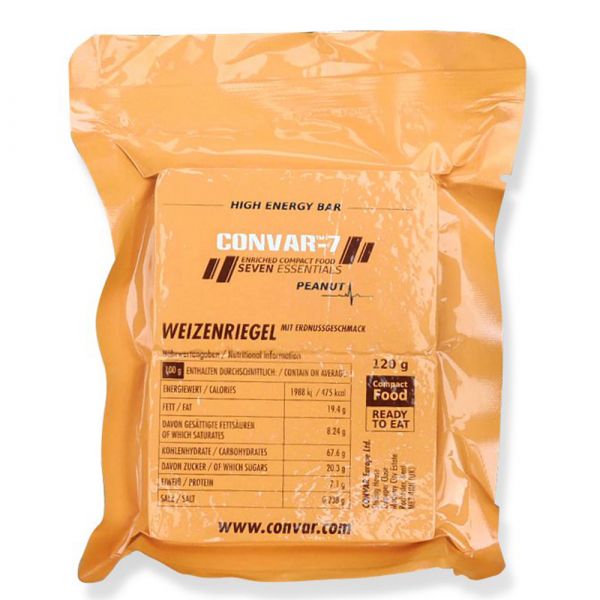 Convar-7  Riegel High Energy Bar Peanut 108 Stück