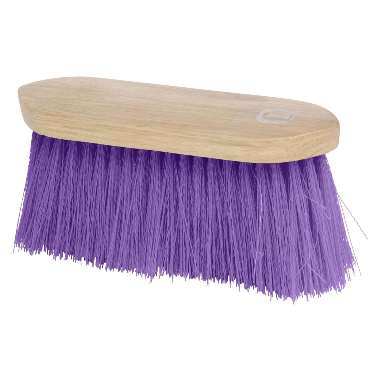 Imperial Riding Dandy Brush Long Hair with Wooden Back Royal Purple - One Size