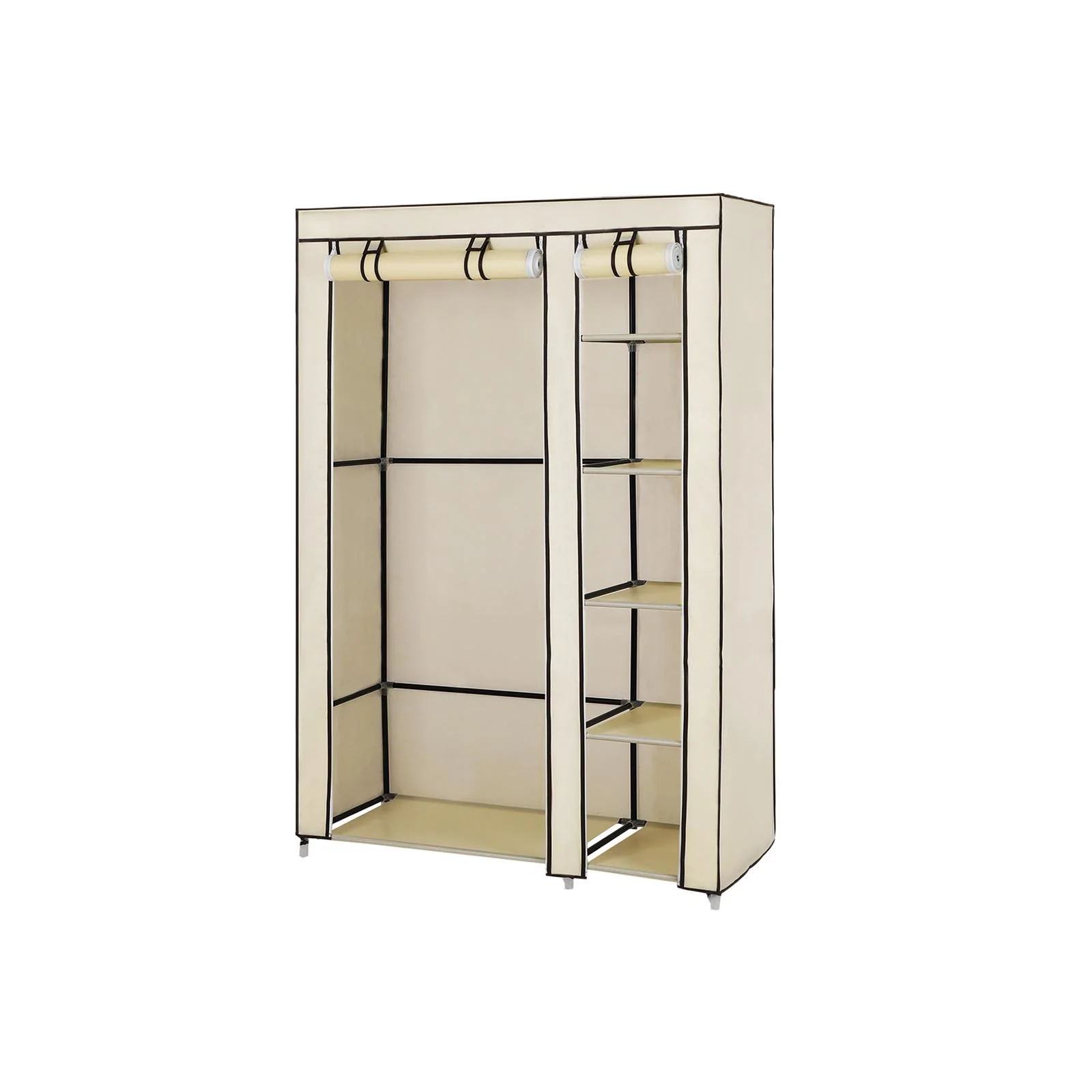 SONGMICS Double Canvas Wardrobe