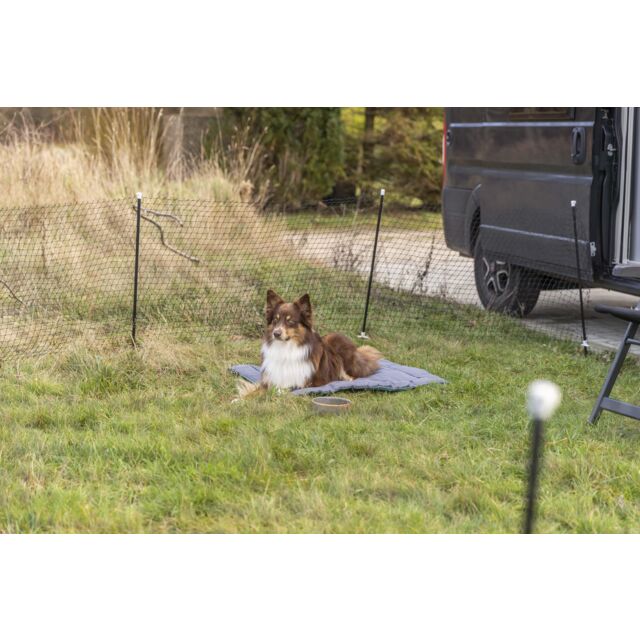 Trixie Mobile Dog Fence Black - 15cm