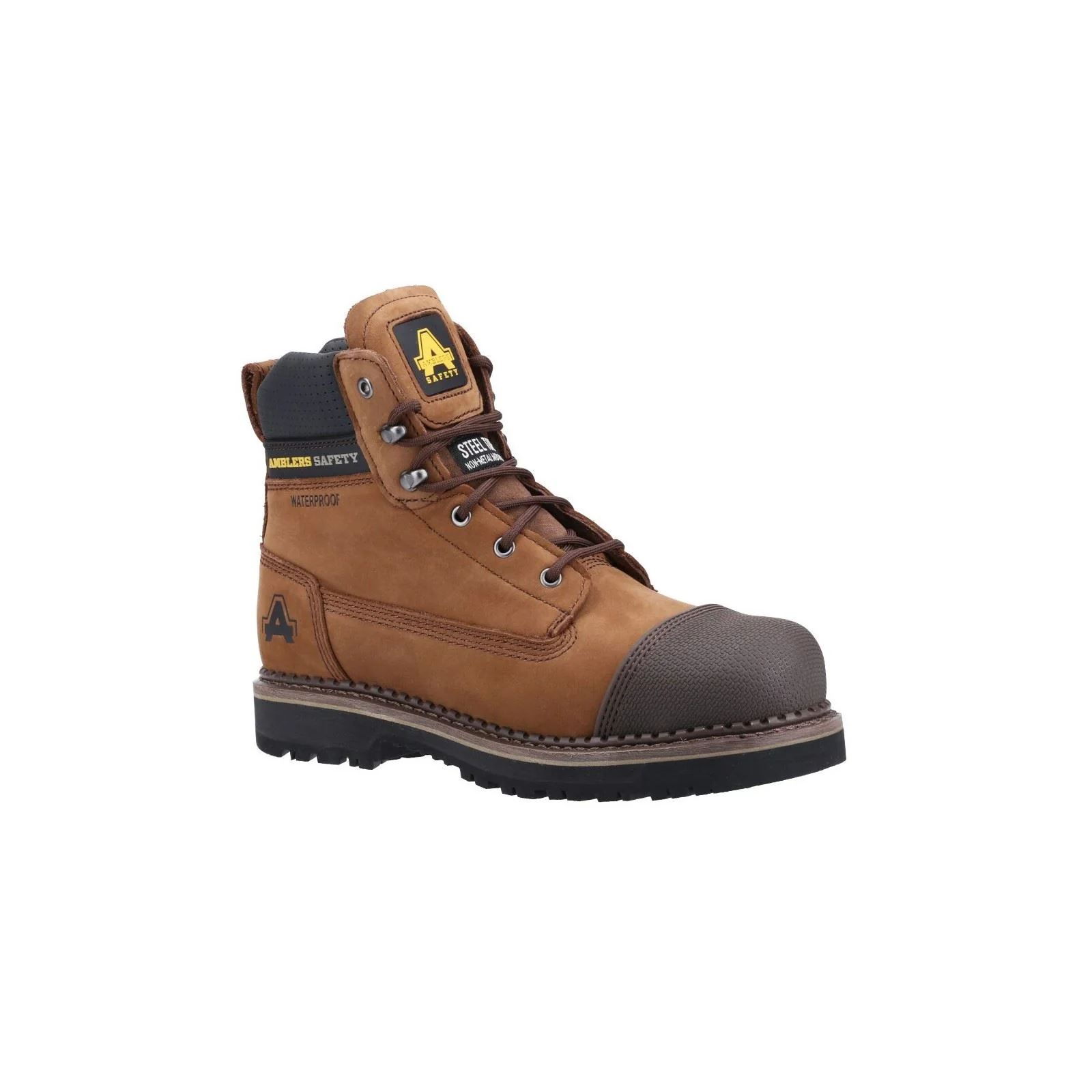 Amblers Safety Men's 'AS233' Welted Safety|Size: 12|brown