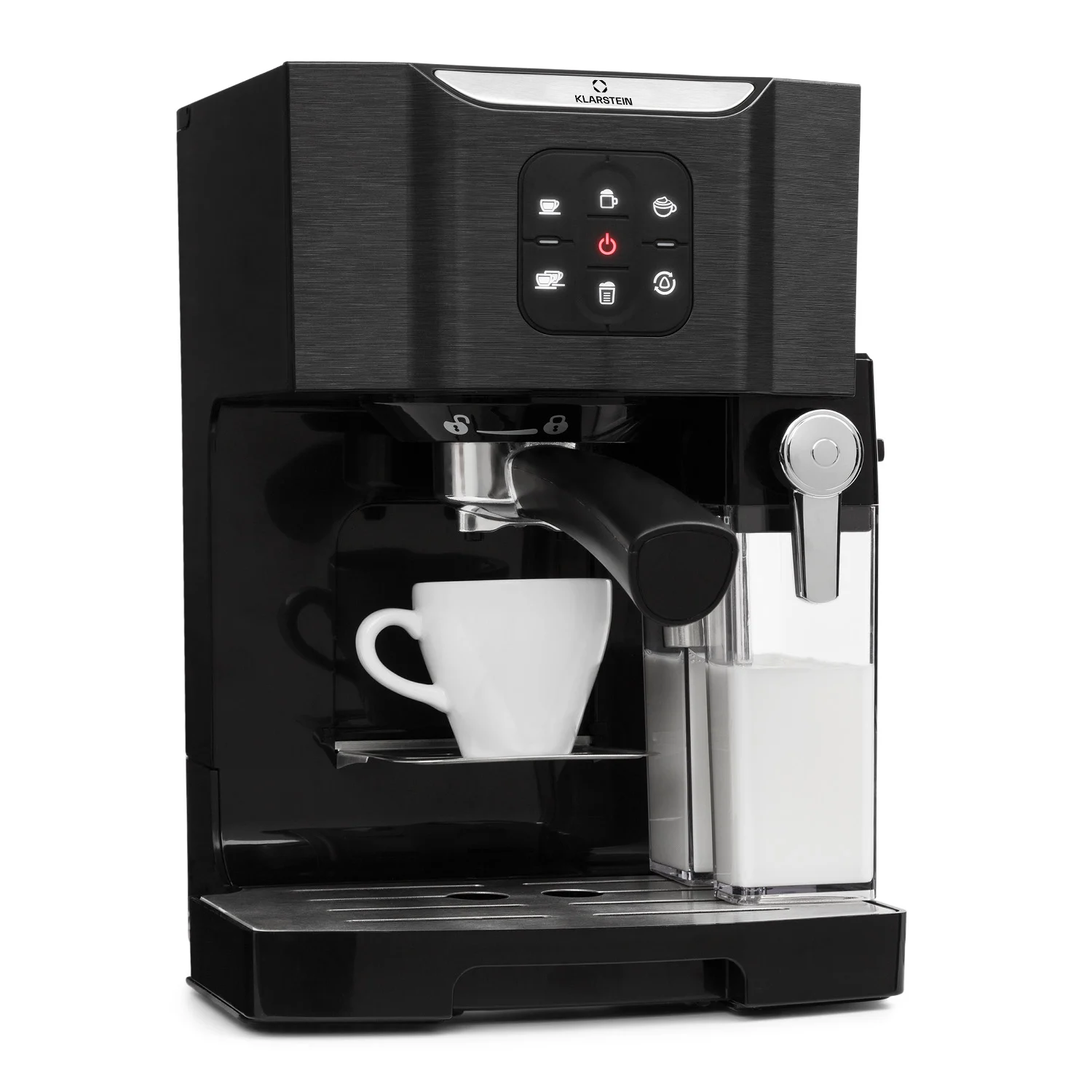 Klarstein 1.4L Espresso & Coffee Machine black