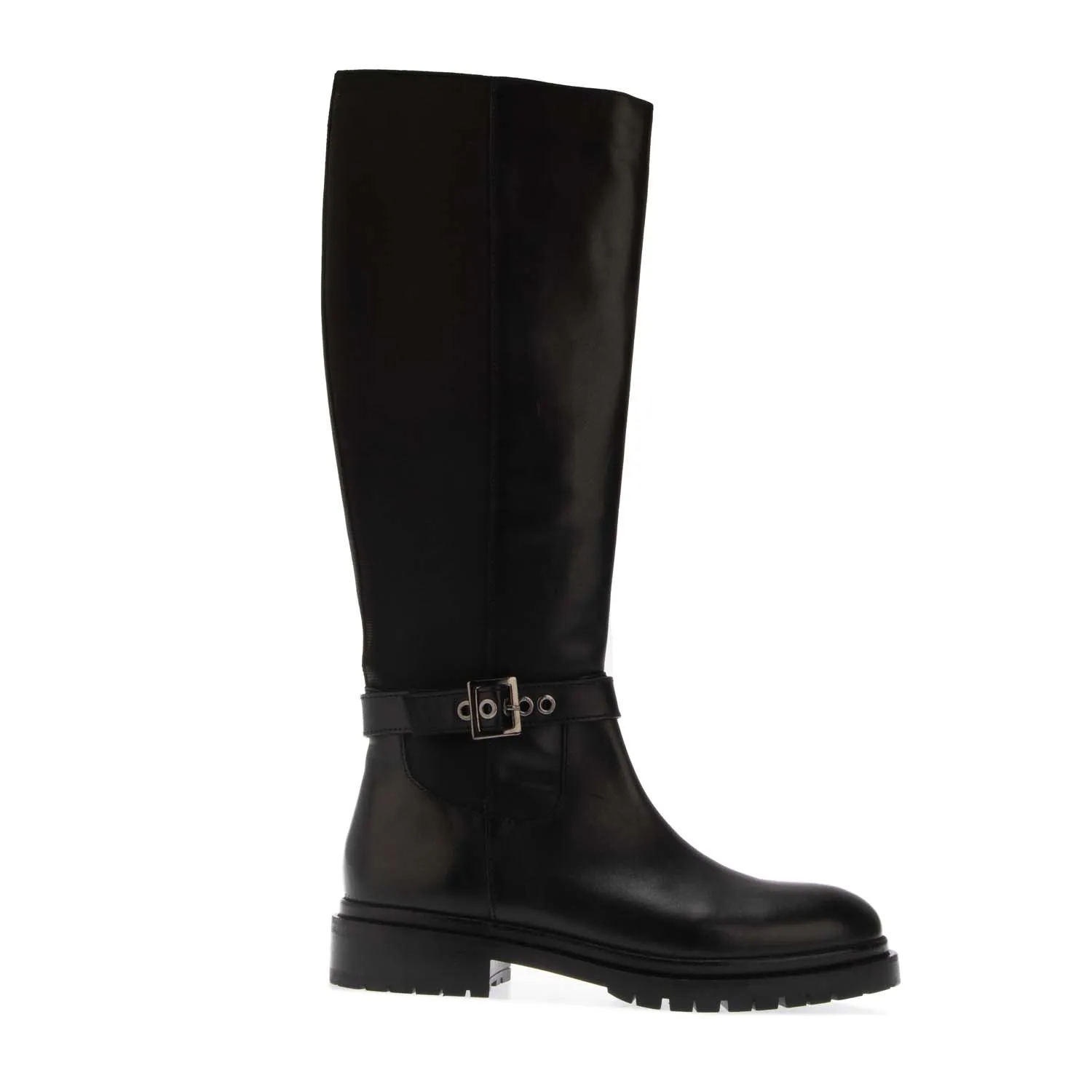 'Teller' Leather Knee High Boots