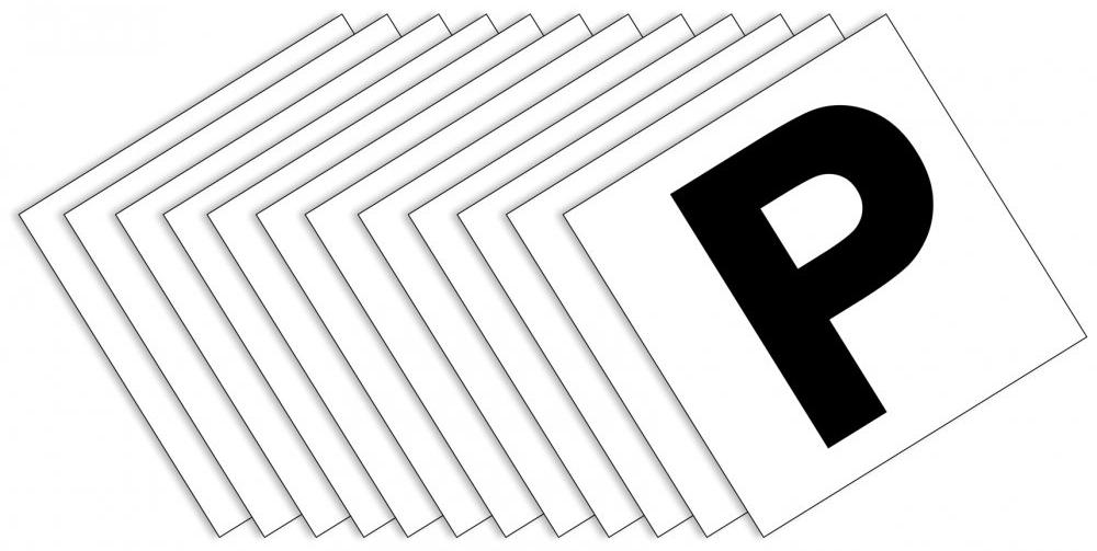 Stablekit Letters & Markers | Stablekit Stick-On Letter