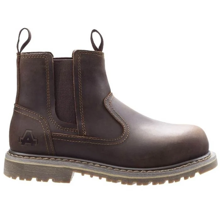 Amblers Safety Women's 'AS101 Alice' Safety Boots|Size: 6|brown