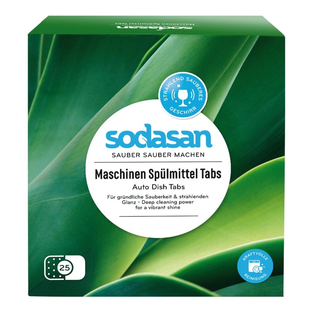 Sodasan Auto Dishwasher Tablets   25 Tablets