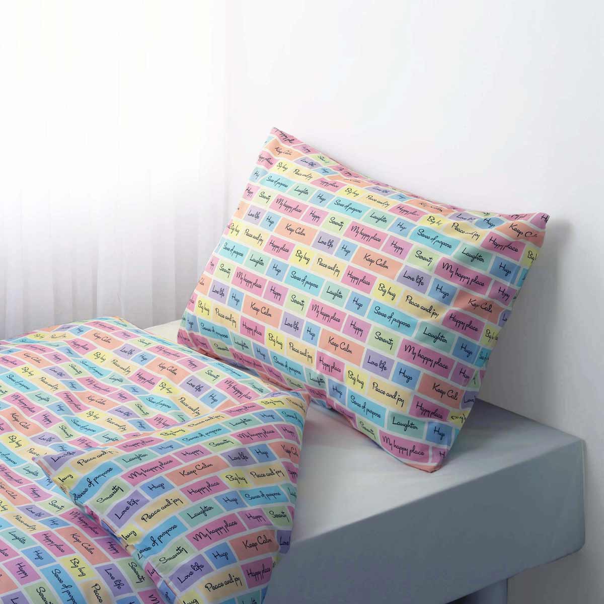 Rachel Riley Motivational Duvet Cover Set|Size: Cot Bed