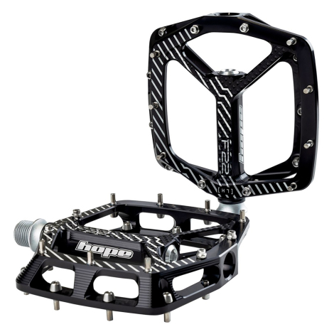 Hope F22 Flat Pedals  - Black