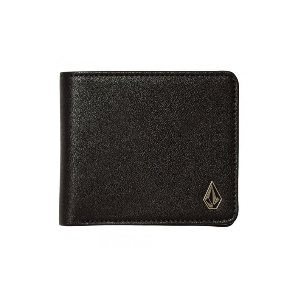 Volcom - Slim Stone PU Small Black - Wallets black