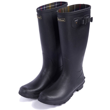 Barbour Bede Mens Wellington Boots Colour: Black, Size: UK10 EU44 US11