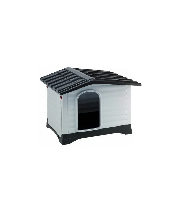Ferplast Dogvilla Plastic Dog Kennel - Dogvilla 90: 88 x 72 x 65 cm (L x W x H)