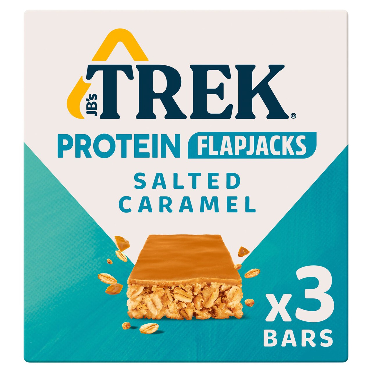 Trek Salted Caramel Protein Flapjacks