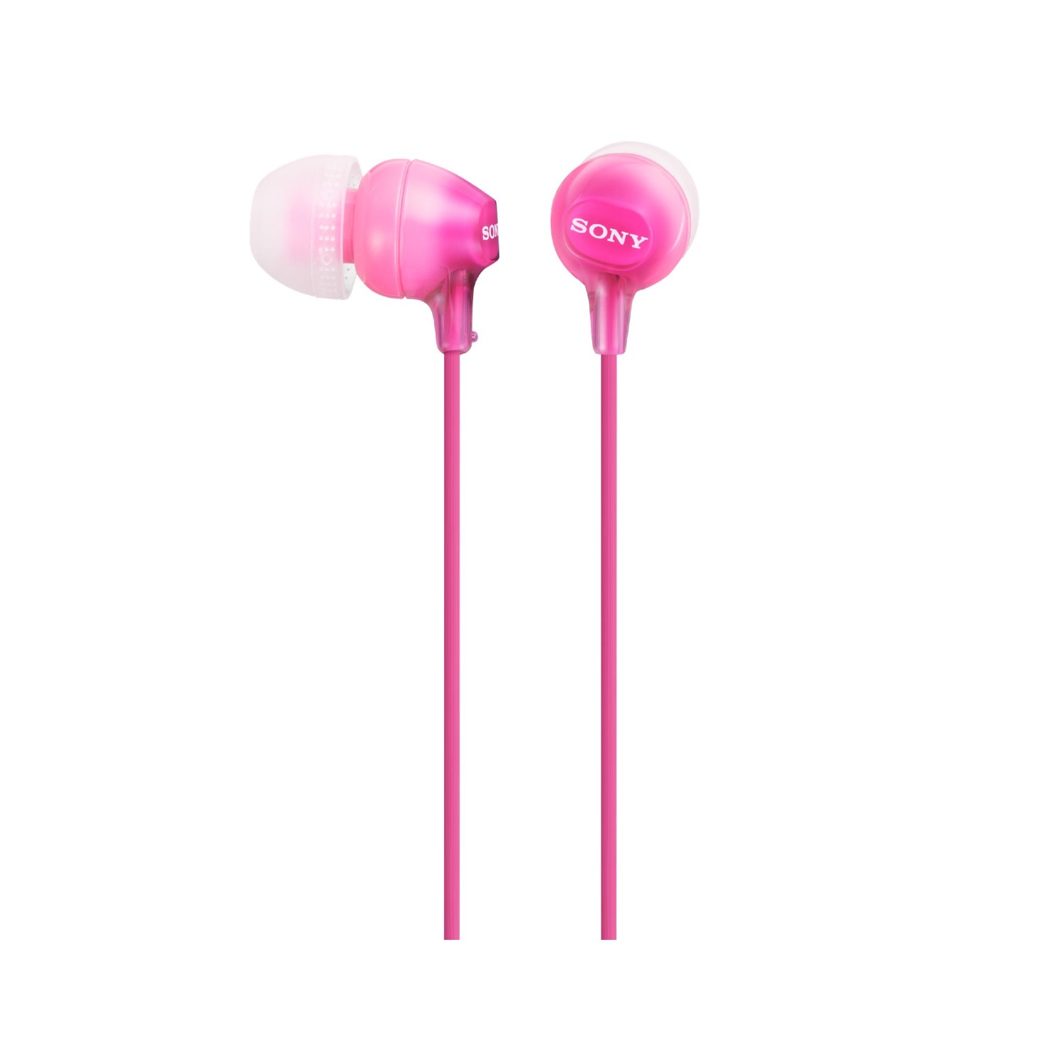 Sony - EX15 In-Ear Headphones - Pink
