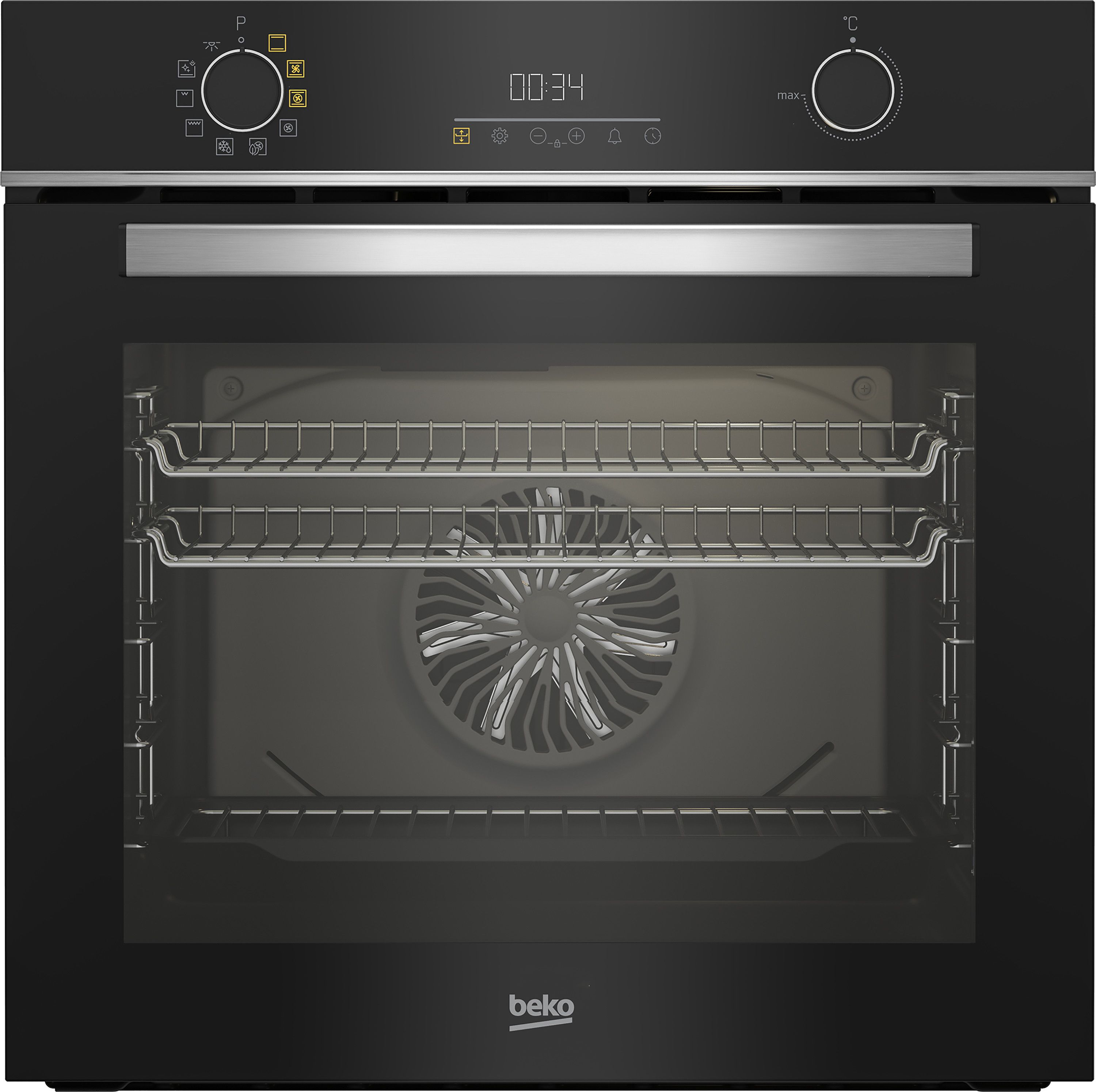 BEKO AeroPerfect BBIMF13300XC Electric Oven - Black, Black