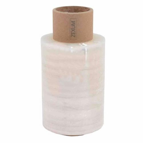 Zexum Hadley Clear Hand sized Plastic Handi Pallet Stretch Film Wrap Roll - 1 Roll