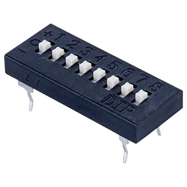 Zip Switch TDS-08 Selector Switches 8-way 24V 25 mA