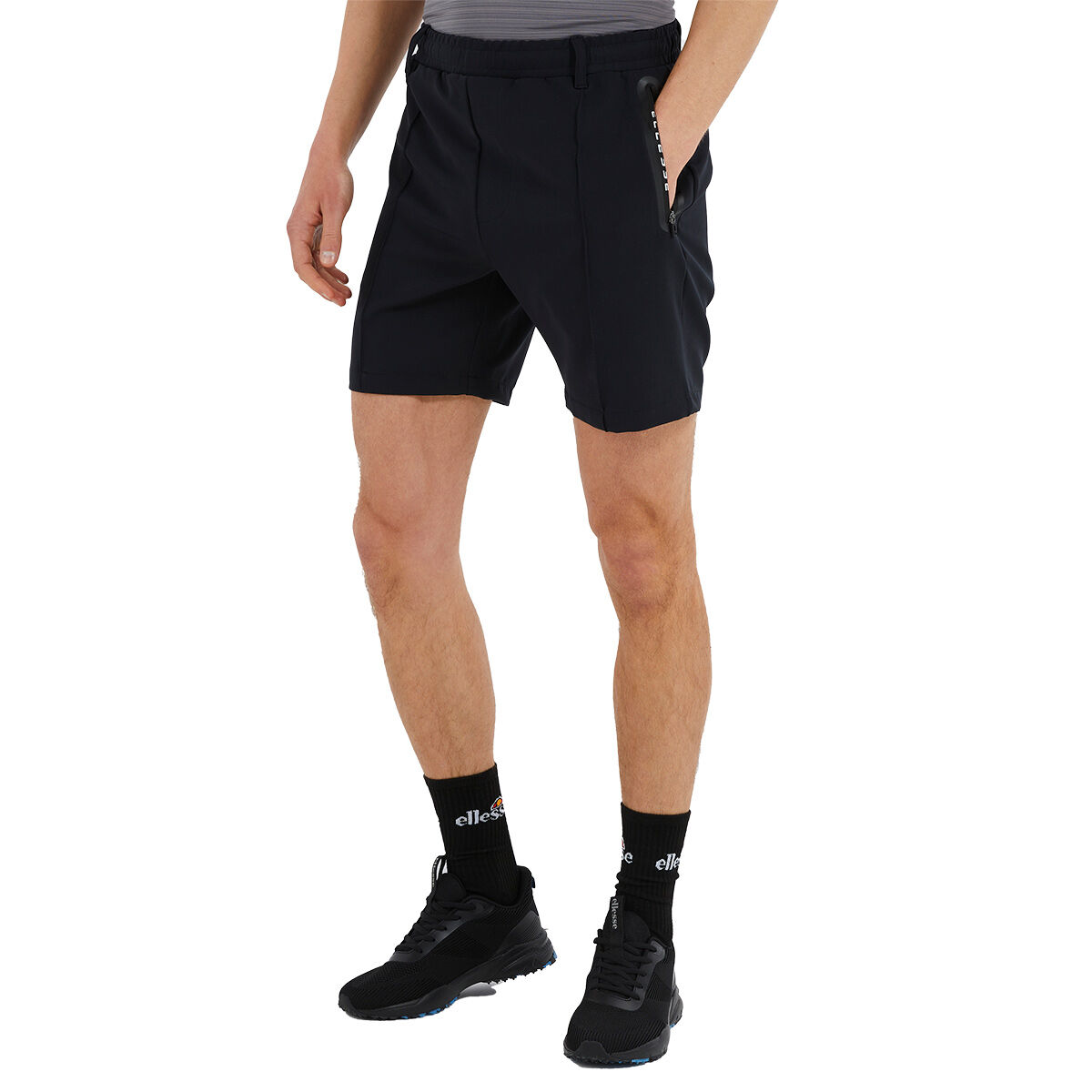 Ellesse Men's Laveno Golf Shorts, Mens, Black, 30 | American Golf