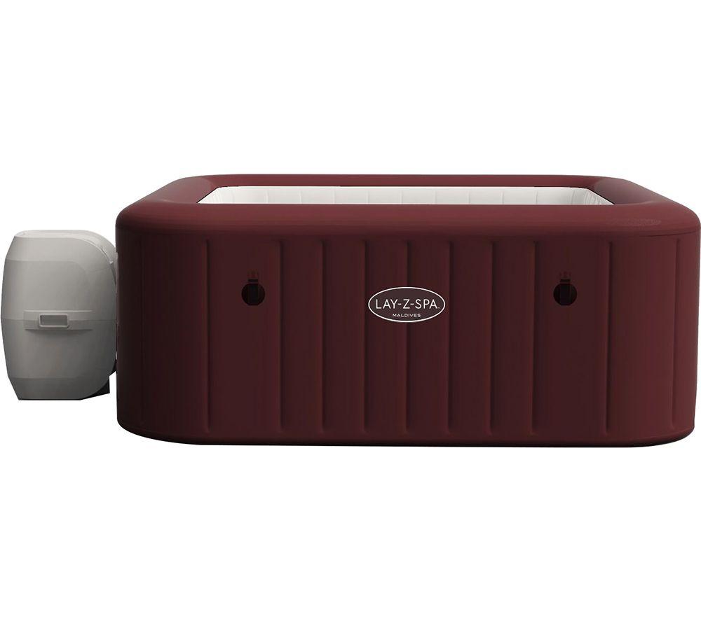 Lay-Z-Spa Maldives HydroJet Pro Inflatable Hot Tub - Magenta