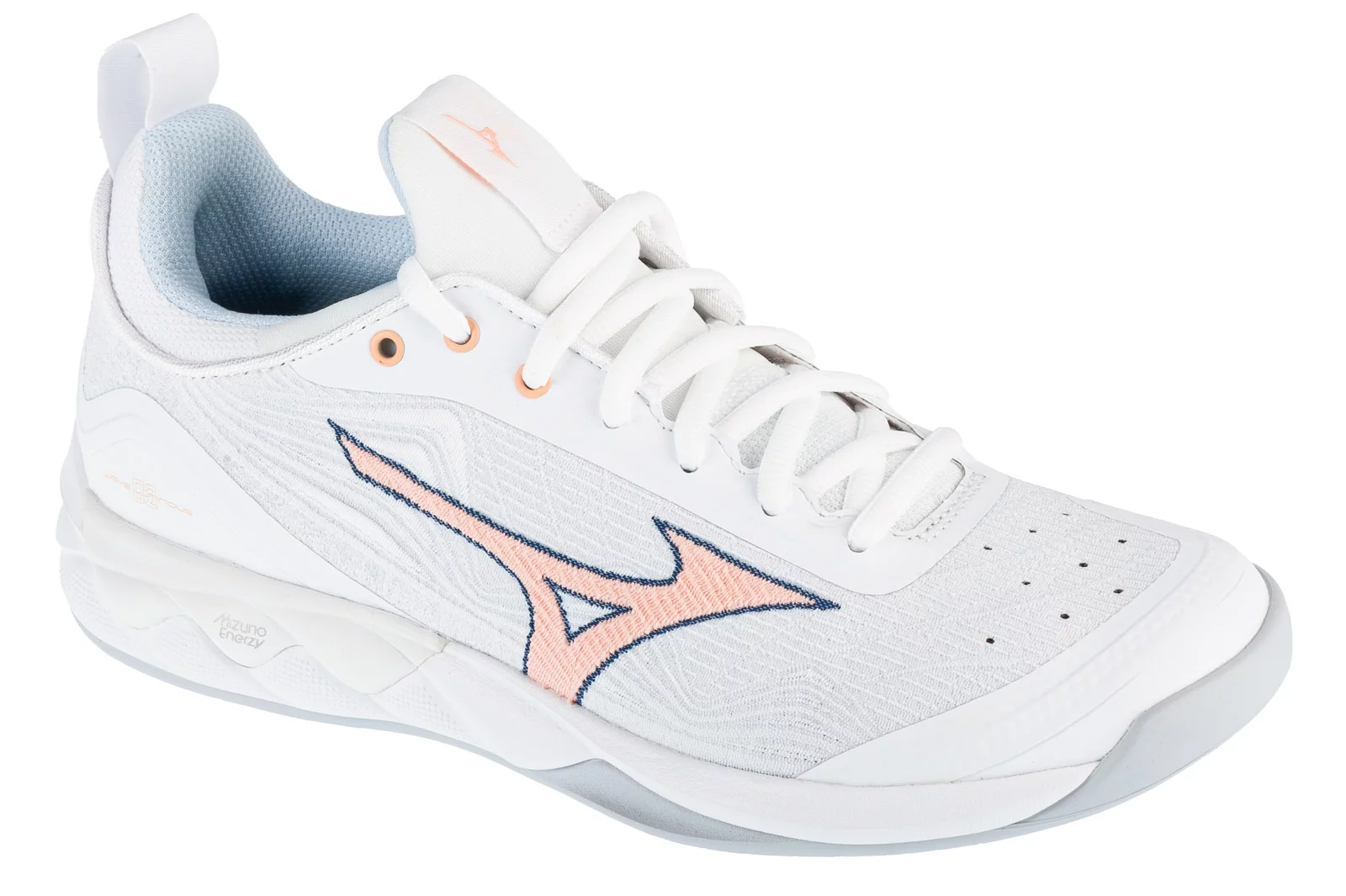 Mizuno Wave Luminous Womens Netball Shoes - White 4.5 (37.5)
