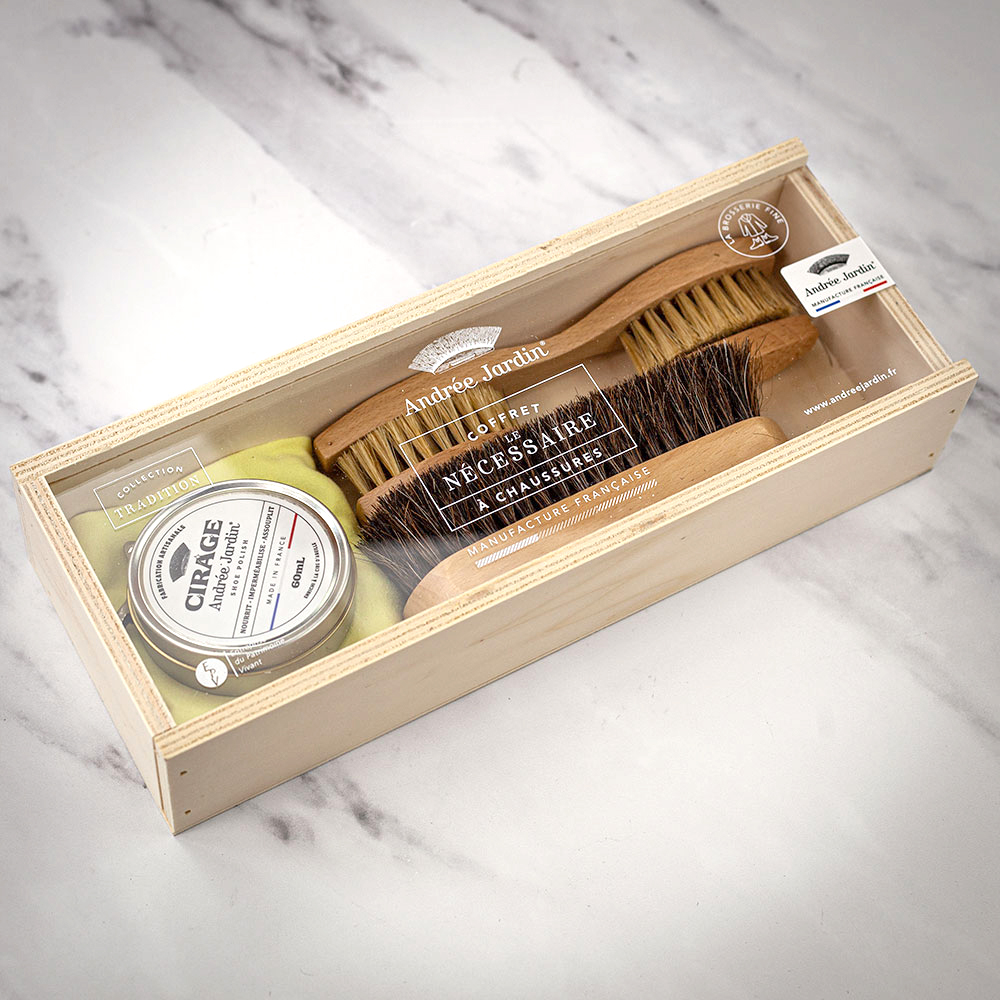 André Jardin Shoe care kit