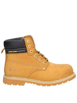 Amblers Safety Men's 'FS7' Welted Safety Boots|Size: 6|camel