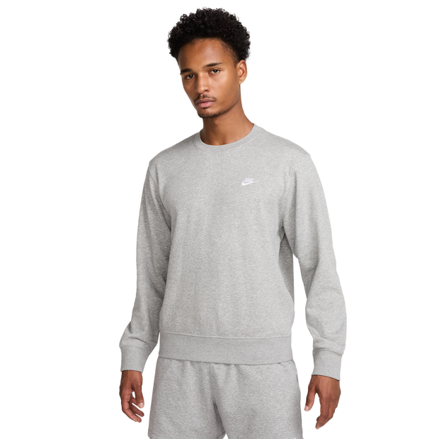 Nike fleece Men Sweatshirts - Grey - Size: M - Foot Locker